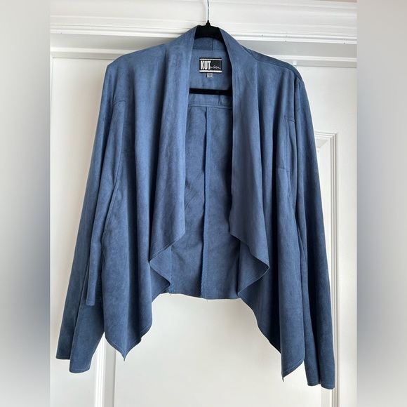 Kut from the Kloth Blue Women's Jacket - Picture 10 of 13